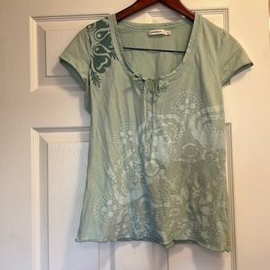 T-shirt by Sandwich_ size medium light teal